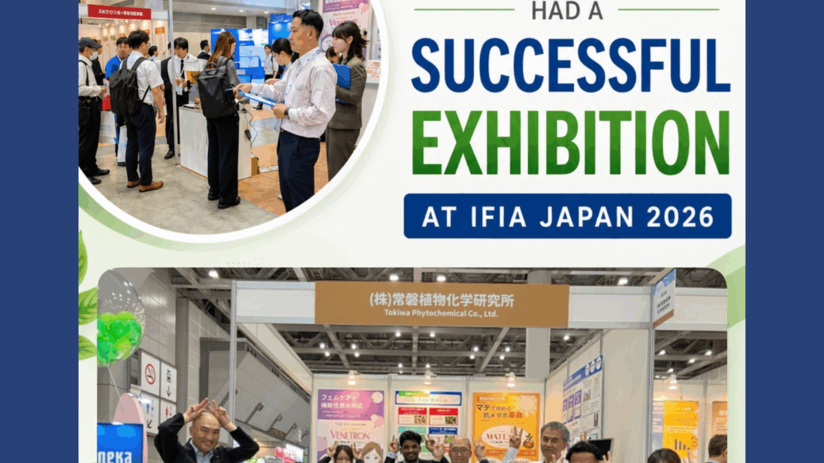 Thanks for stopping by our booth – IFIA Japan 2026