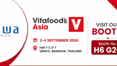 Visit our booth in VitafoodsAsia 2026
