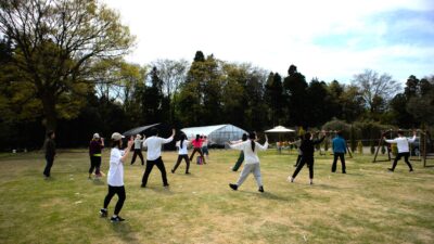 【4月13日】ヨガと太極拳の体験イベントを行いました！