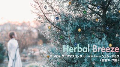 【12月イベント】ゆうなみさんによるクリスマスコンサートを開催します！