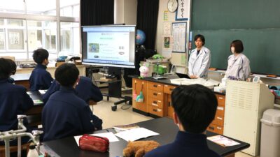 佐倉市立臼井南中学校　教育CSRの実施